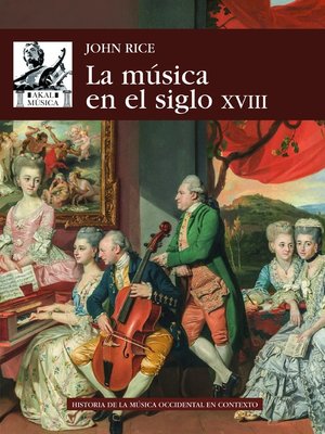 cover image of La música en el Siglo XVIII